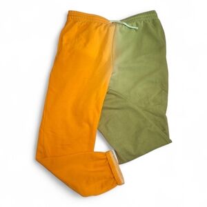 Urban Outfitters Vibrant Orange and Green Joggers